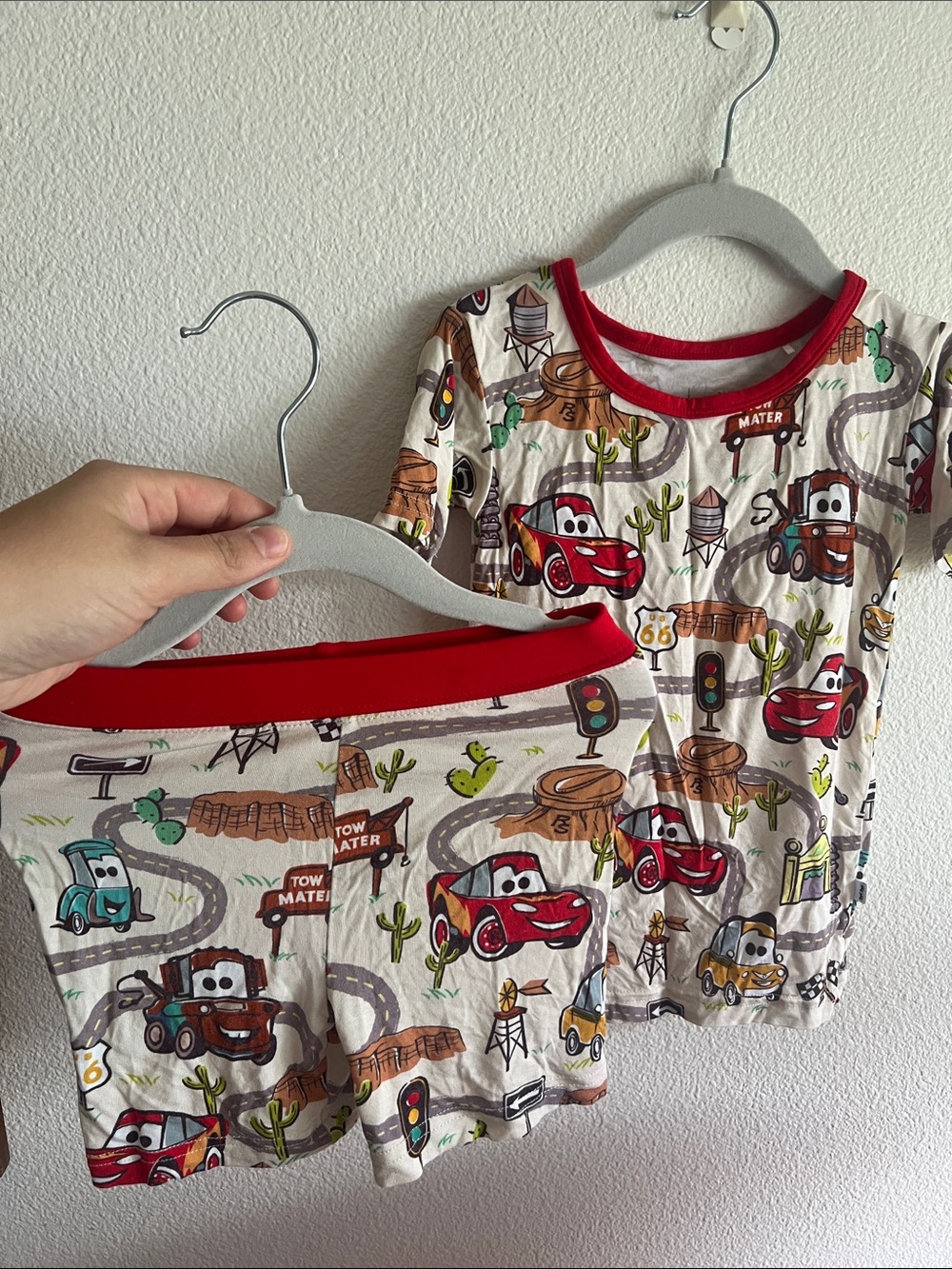 little Sleepies Kids Cars Pajama Set